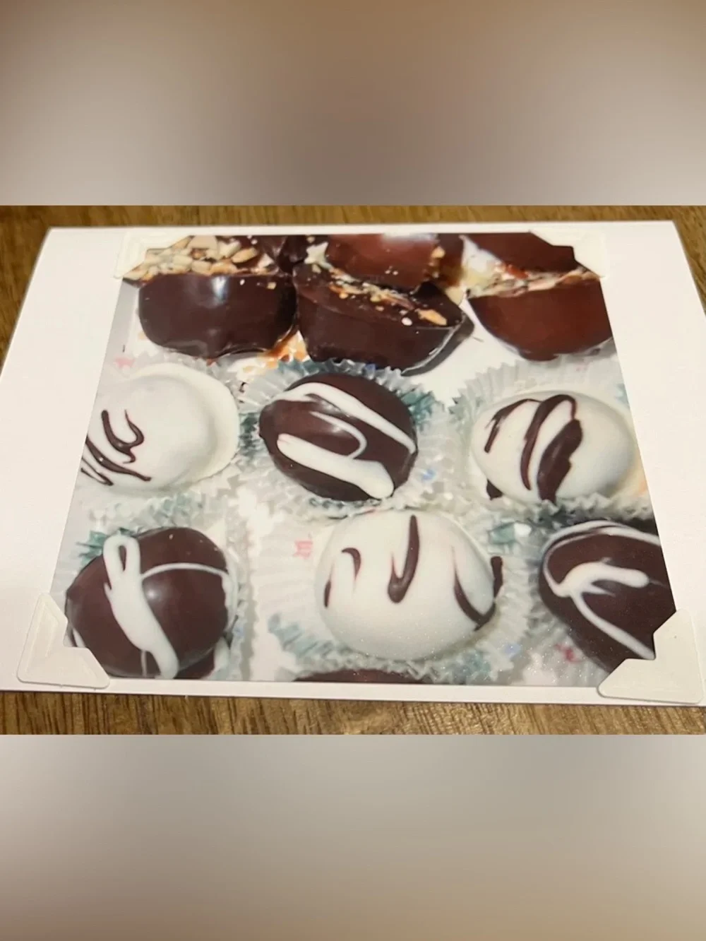 Assorted Dessert Photo Greeting Cards - Set of 4